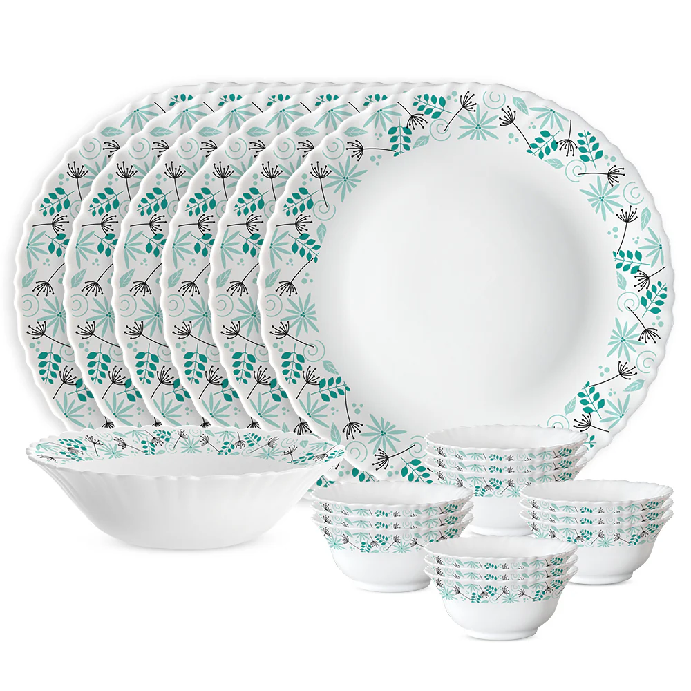 Larah Stardust 19 pc Dinner Set