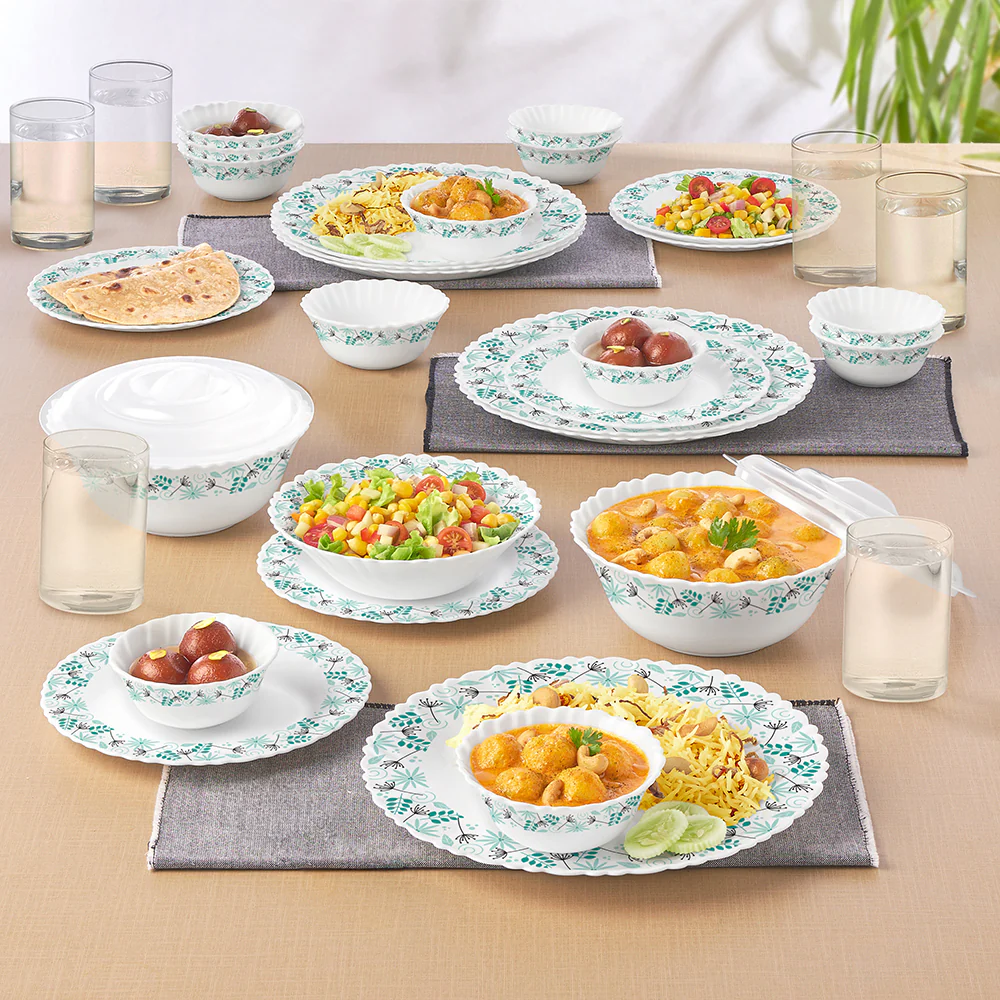 Larah Stardust 35 pc Dinner Set w Vision Glass - Image 2