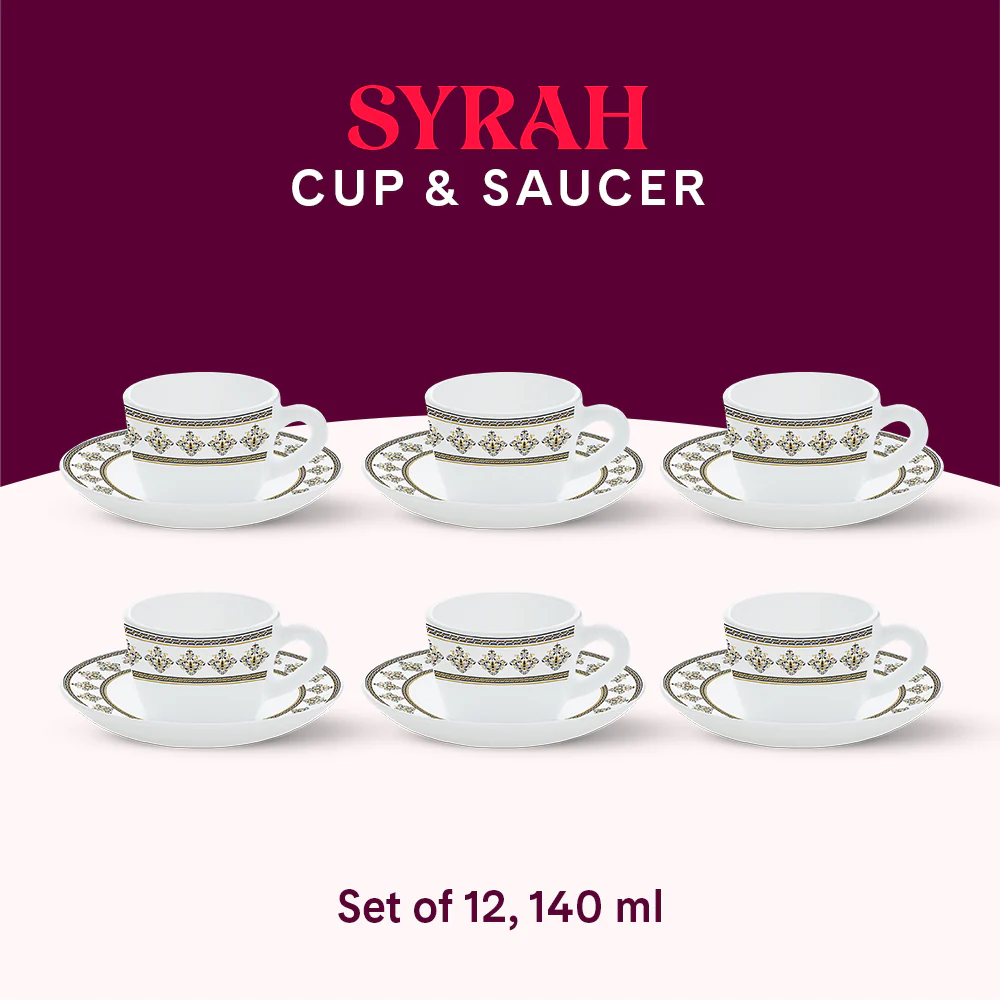 Larah Syrah Cup n Saucer Set - Image 5