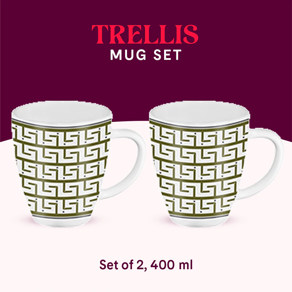 Larah Trellis Mug Set - Image 9