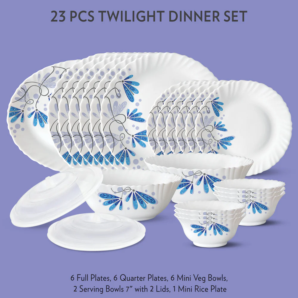 Larah Twilight Dinner Set, 23 pc - Image 4