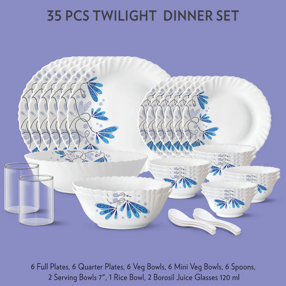 Larah Twilight Dinner Set, 23 pc - Image 5