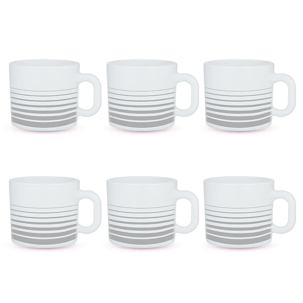 Larah Urban Assorted Mug Set, 180ml x 6 - Image 2