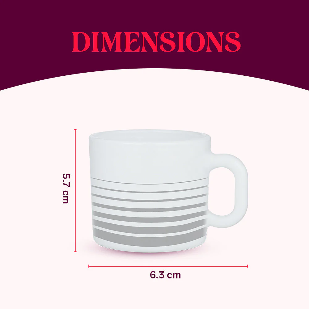 Larah Urban Assorted Mug Set, 180ml x 6 - Image 4