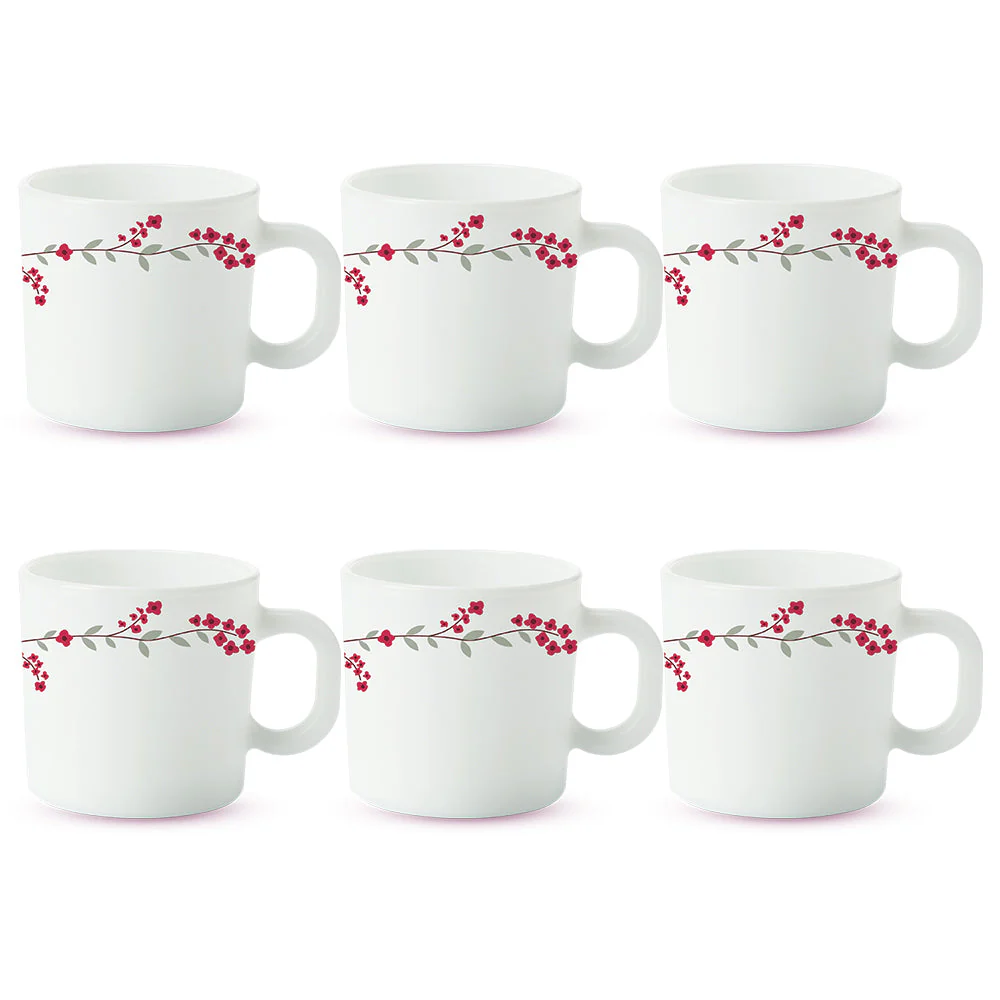 Larah Verona Mug Set, 180ml x 6 - Image 2
