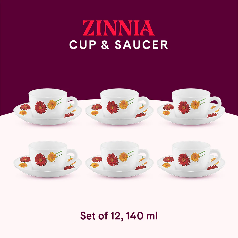 Larah Zinnia Cup n Saucer Set - Image 9