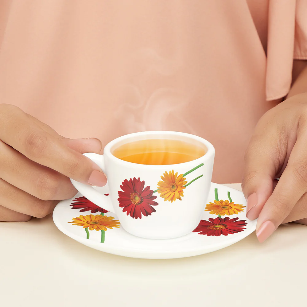 Larah Zinnia Cup n Saucer Set - Image 2