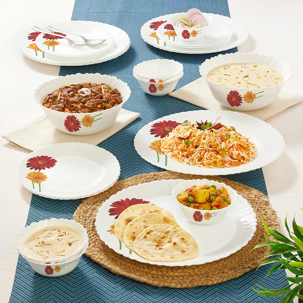 Larah Zinnia Dinner Set, 21 pc - Image 8
