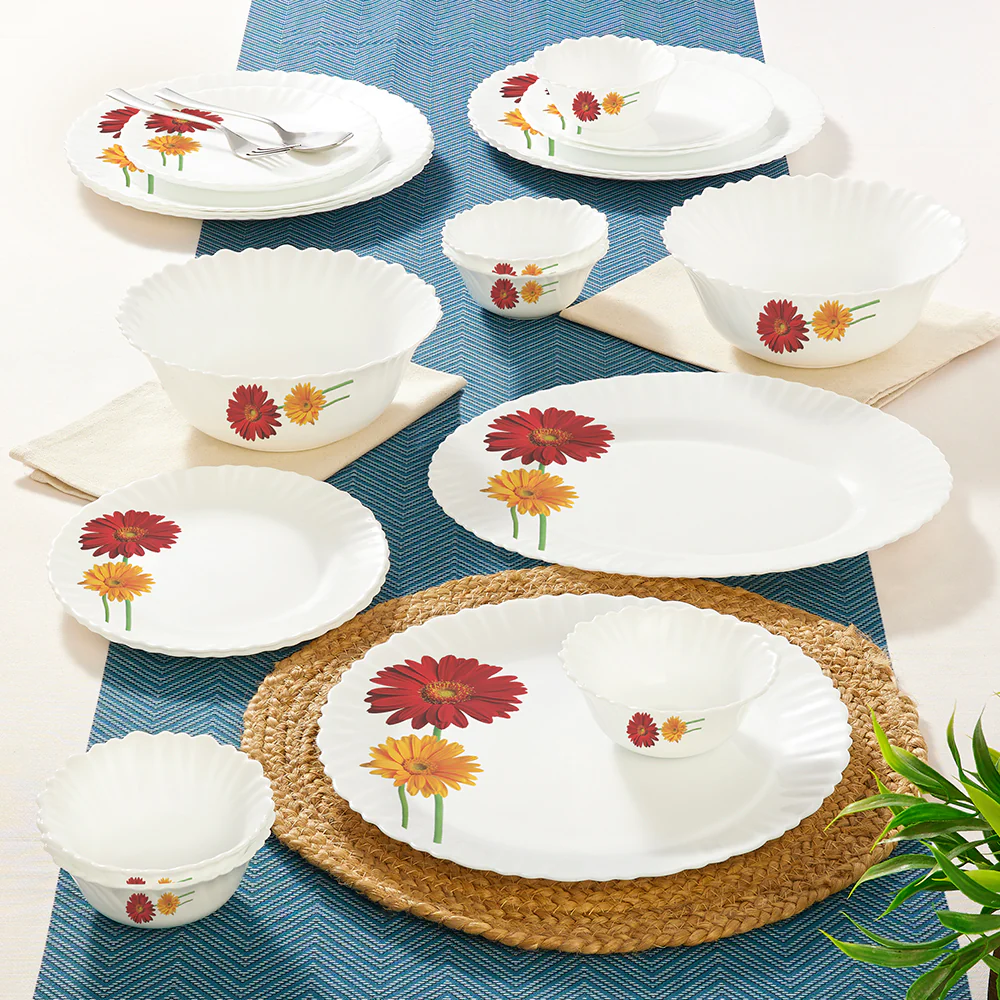 Larah Zinnia Dinner Set, 21 pc - Image 9
