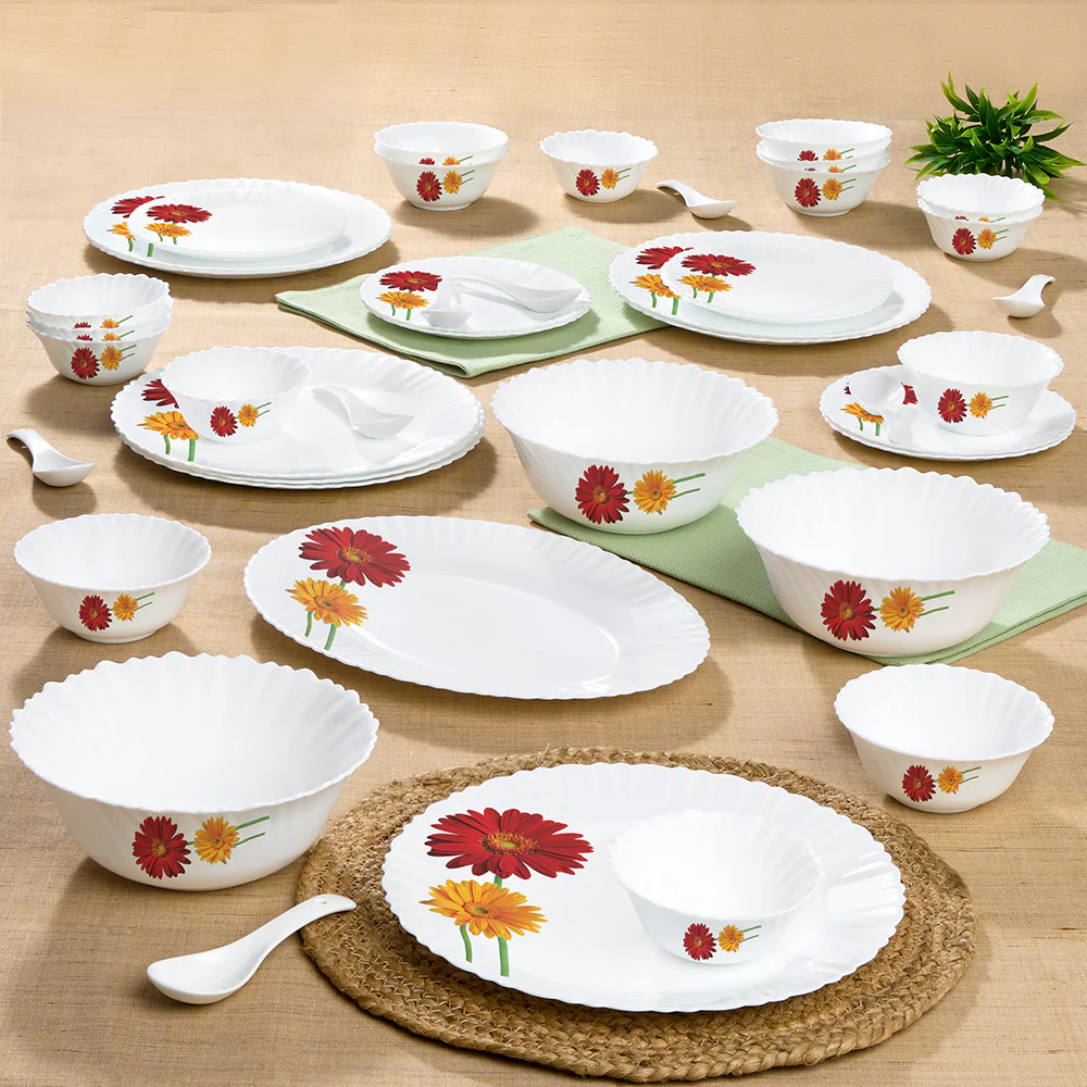 Larah Zinnia Dinner Set, 44 pc - Image 9