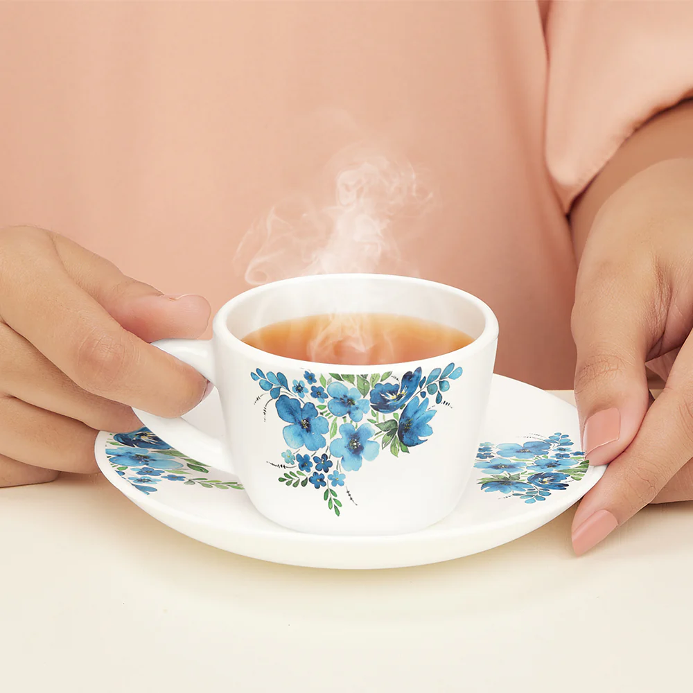 Larah Pansy Cup n Saucer Set - Image 2