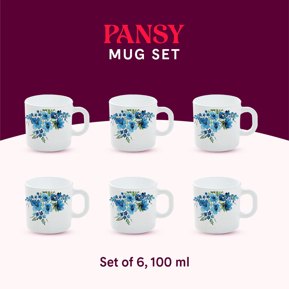 Larah Pansy Mug Set - Image 10