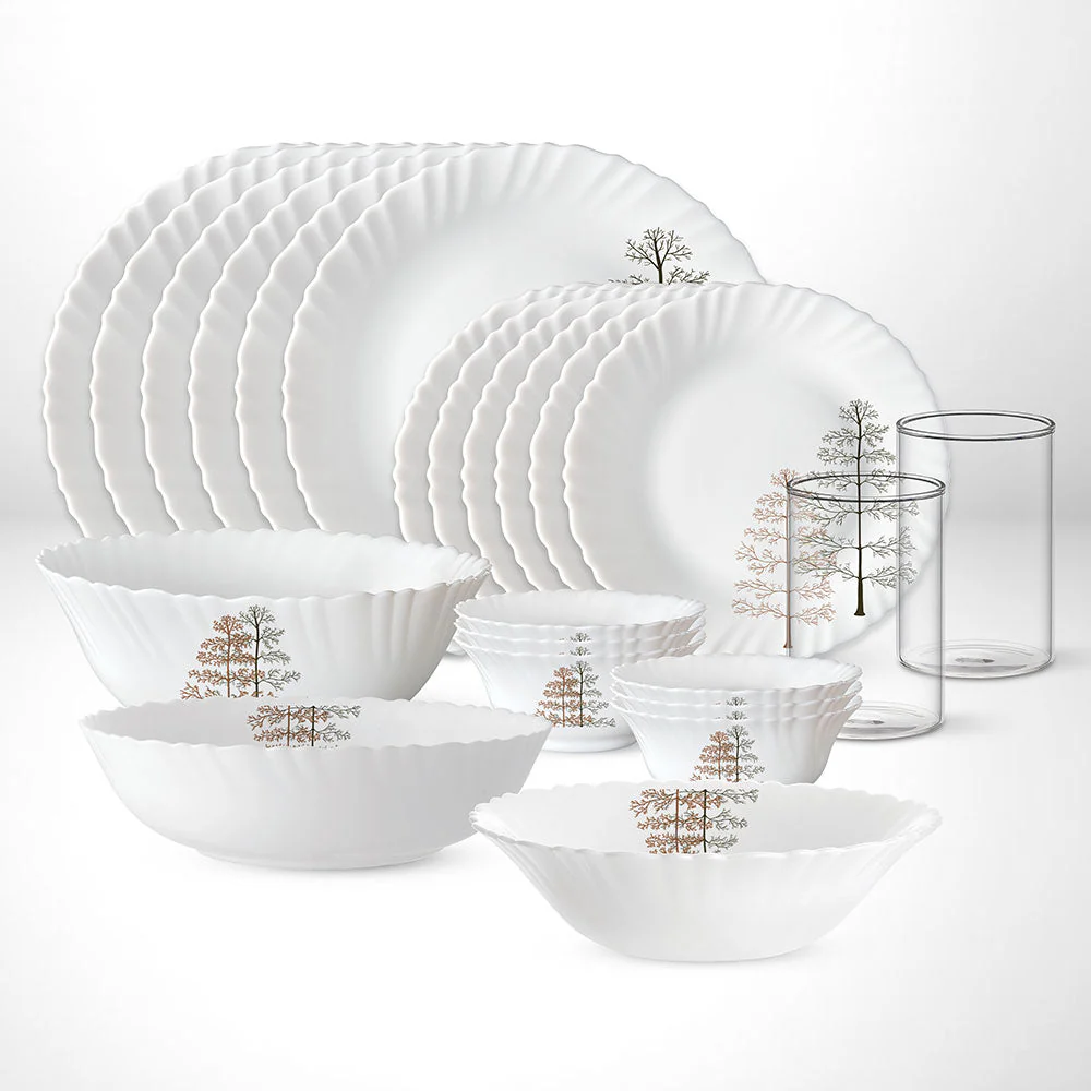 Larah Pine Dinner Set, 23 pc - Image 18