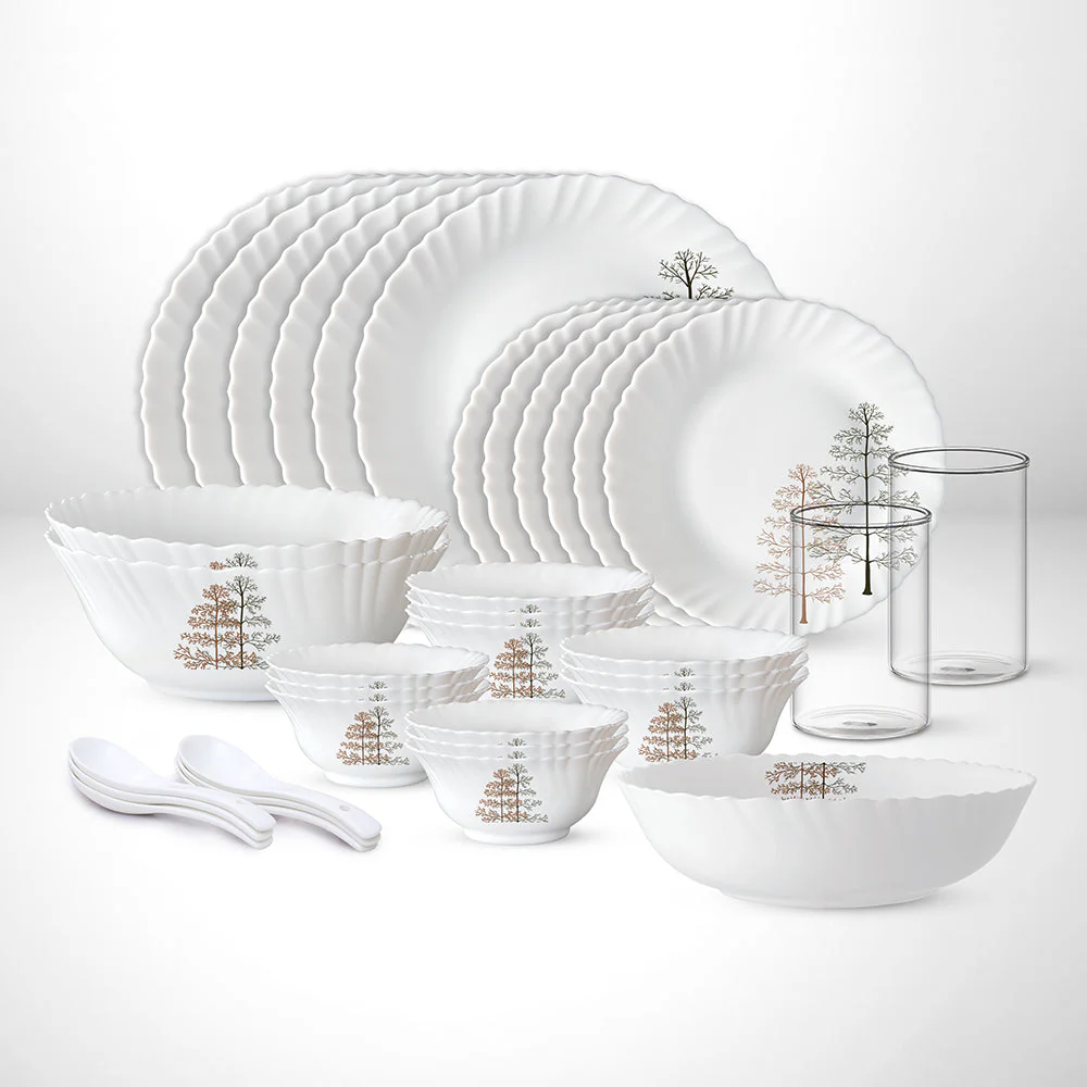 Larah Pine Dinner Set, 23 pc - Image 8