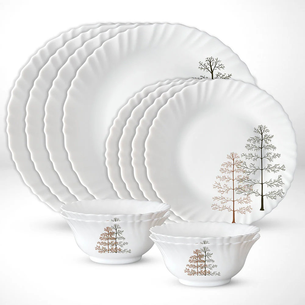 Larah Pine Dinner Set, 27 pc - Image 2