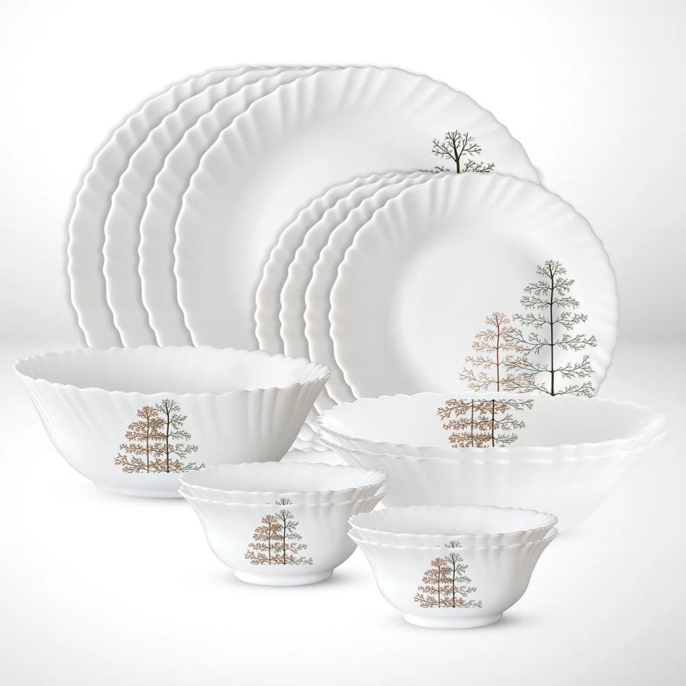 Larah Pine Dinner Set, 5 pc - Image 7