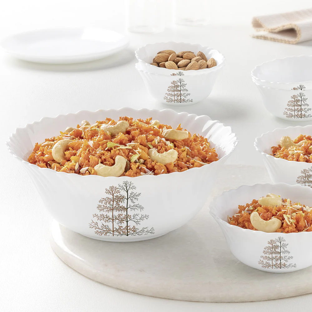 Larah Pine Pudding Set, 7 pc (Mini)