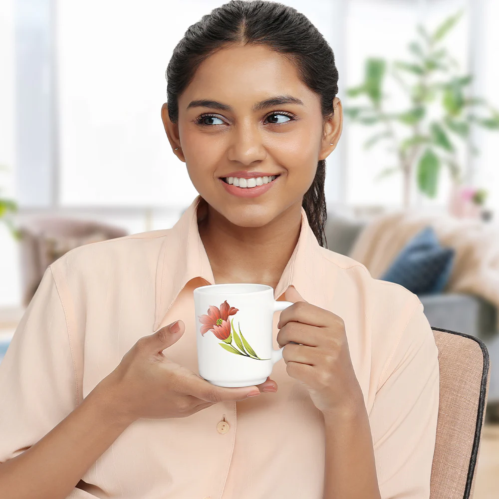 Larah Red Iris Mug Set - Image 5