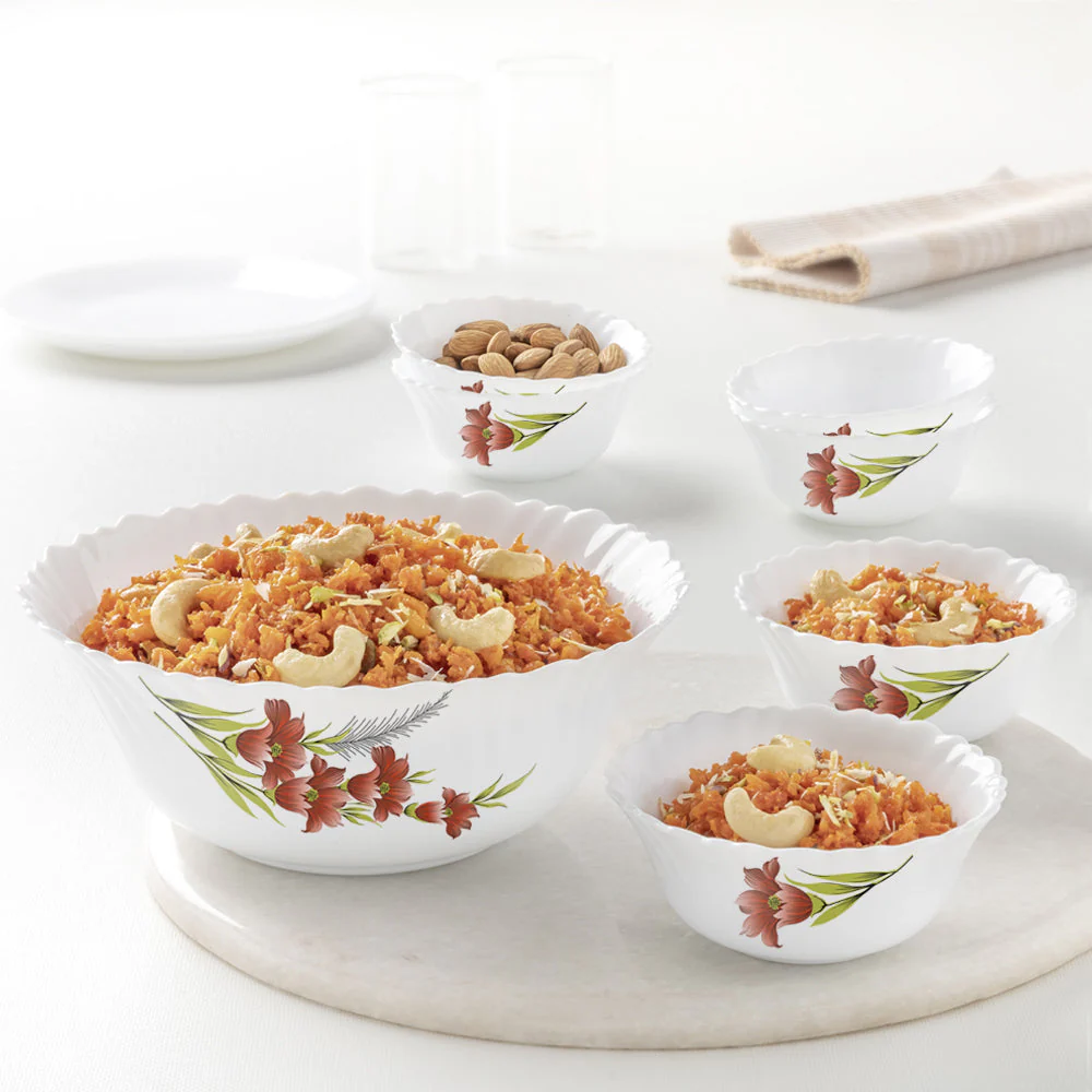 Larah Red Iris Pudding Set, 5 pc (Mini) - Image 4