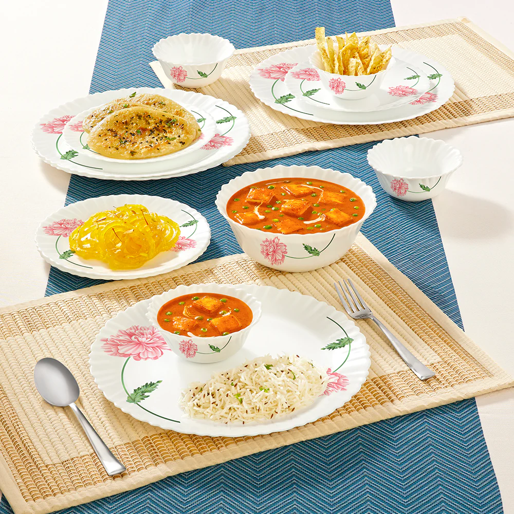 Larah Red Mist Dinner Set, 13 pc - Image 8