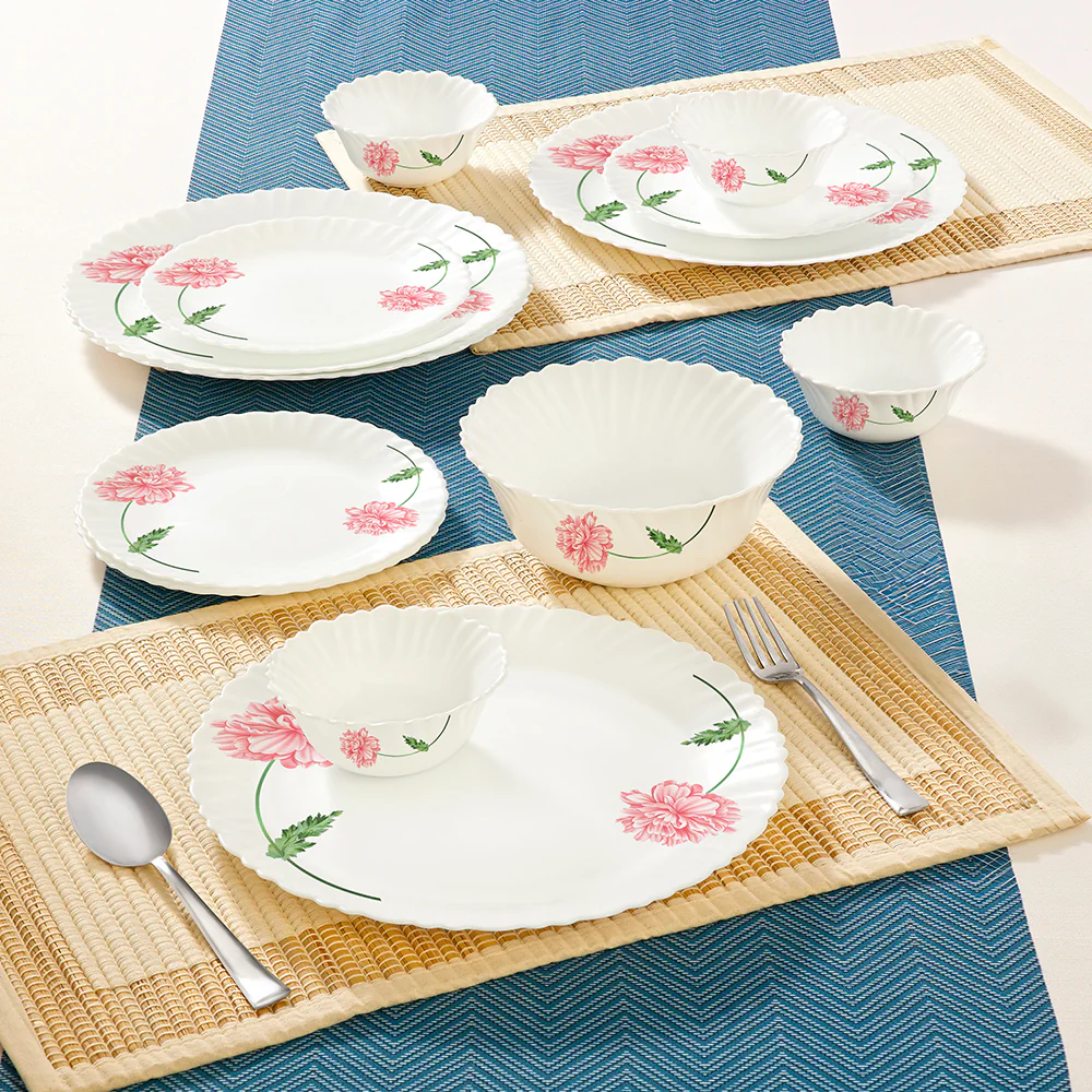 Larah Red Mist Dinner Set, 13 pc - Image 9