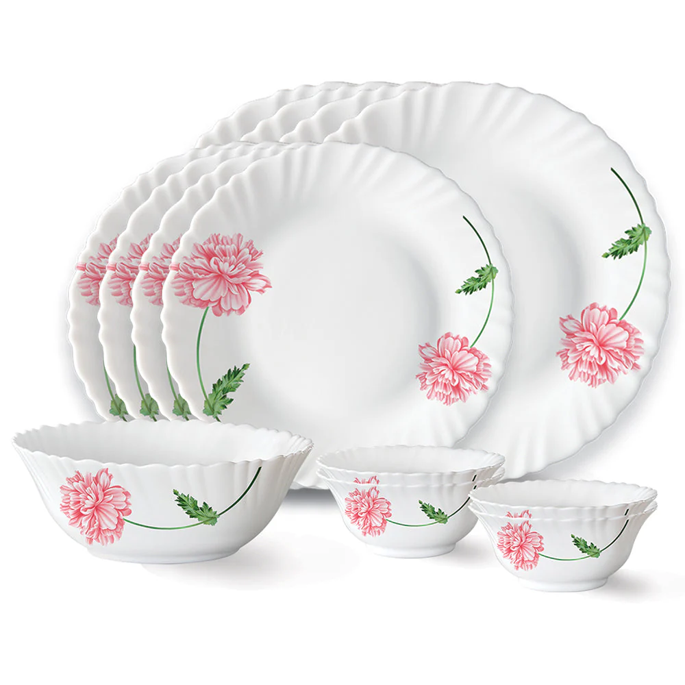 Larah Red Mist Dinner Set, 45 pc - Image 19