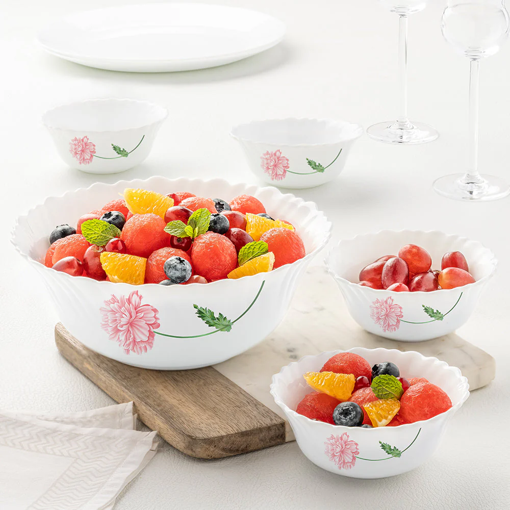 Larah Red Mist Pudding Set, 7 pc (Small) - Image 2