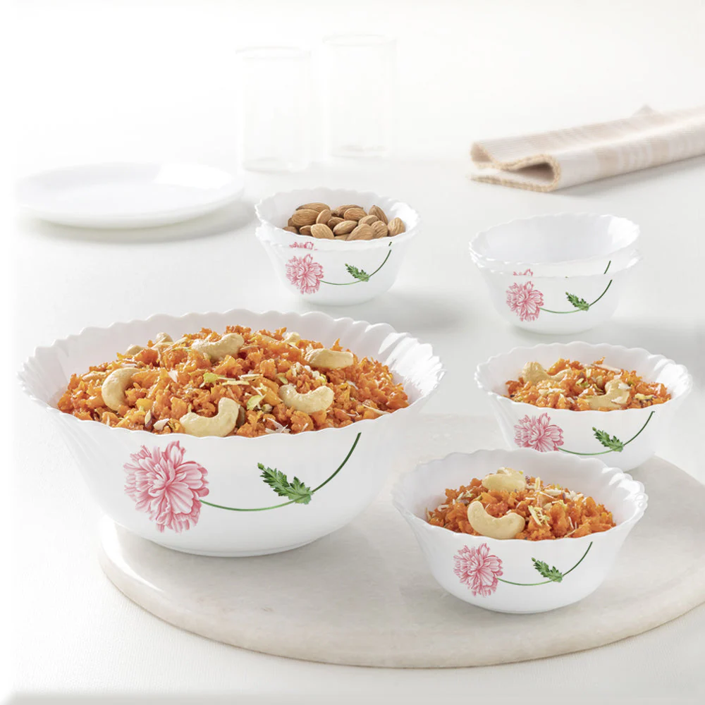 Larah Red Mist Pudding Set, 7 pc (Small) - Image 4