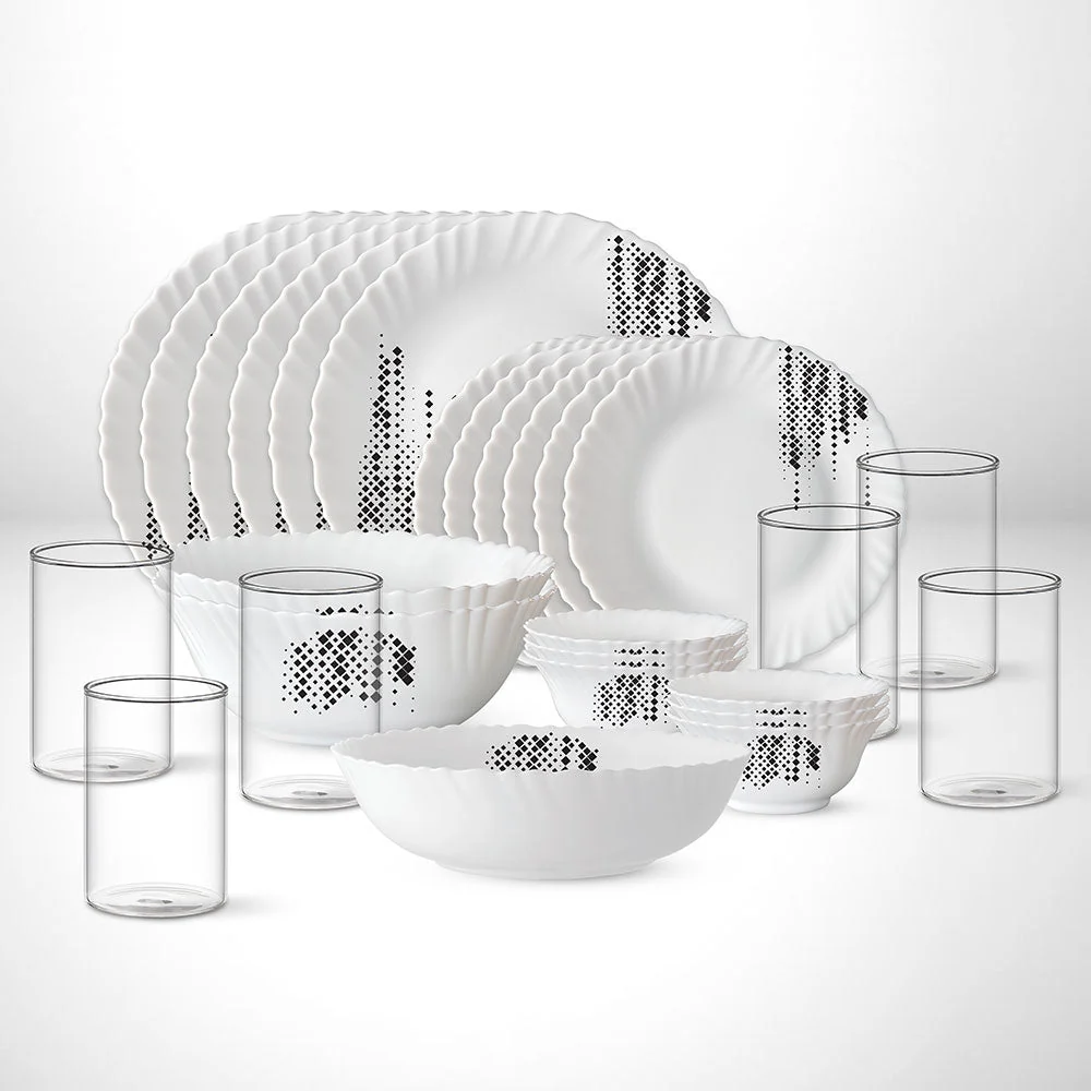 Larah Slate Dinner Set, 23 pc - Image 7