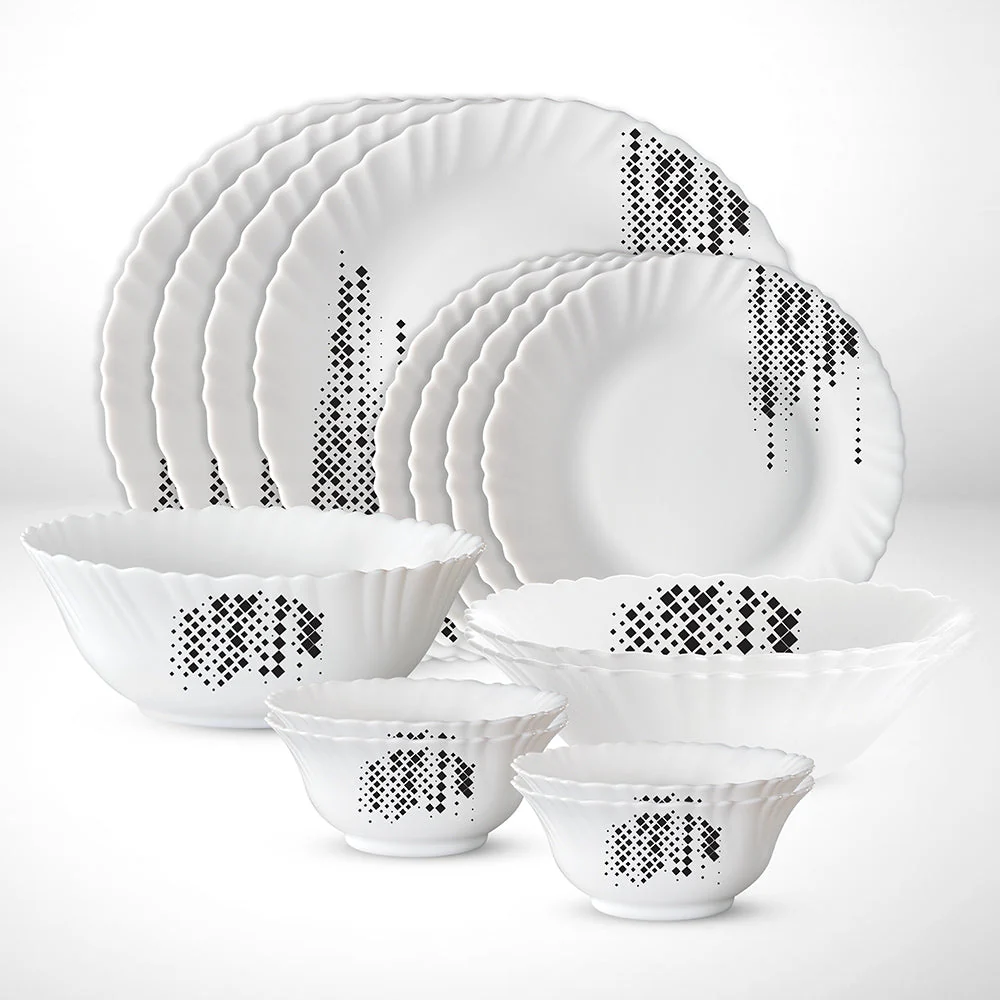 Larah Slate Dinner Set, 39 pc - Image 6
