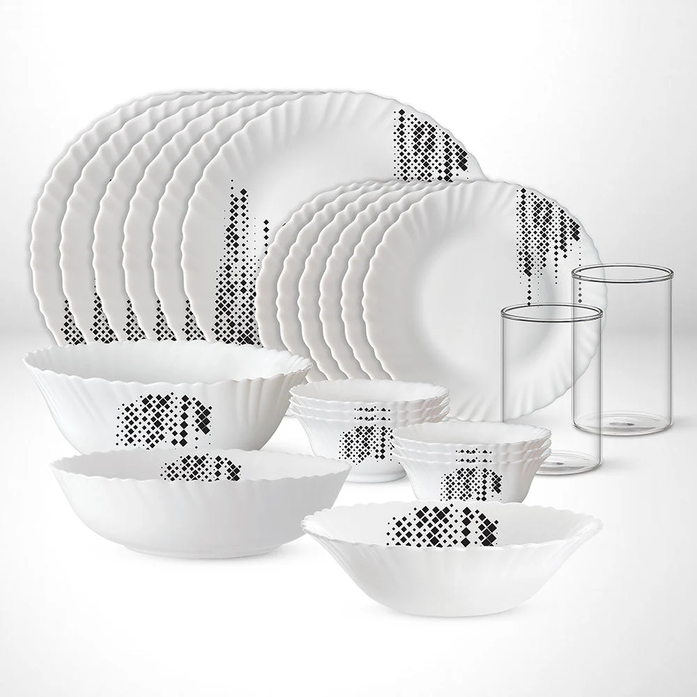 Larah Slate Dinner Set, 9 pc - Image 19