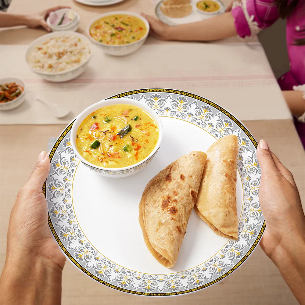 Larah Vatika Dinner Set, 19 pc - Image 4
