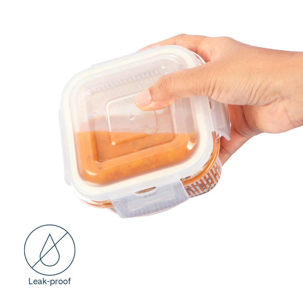 Larah Vogue Universal Glass Lunchbox - Image 9