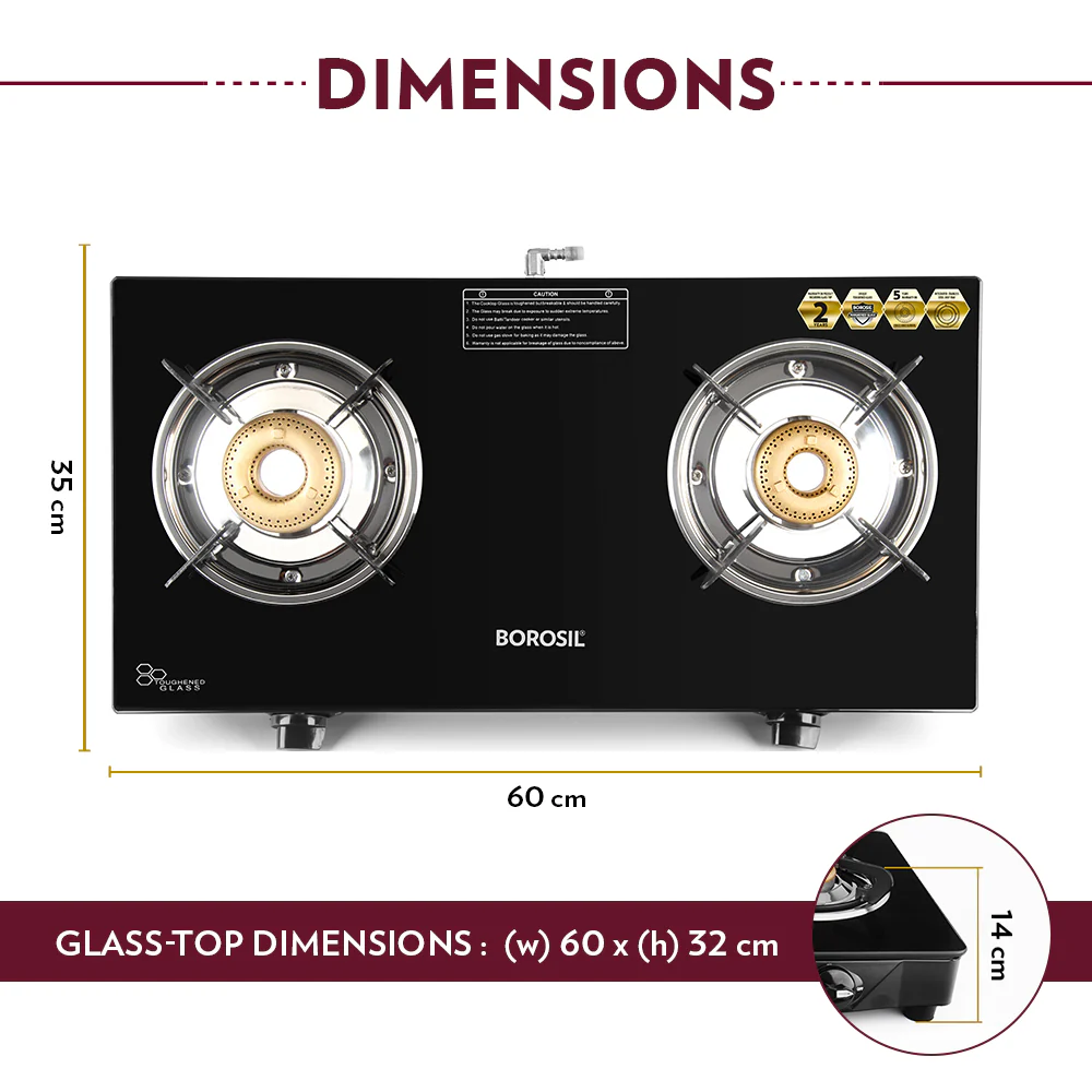 Magnum Glass-top Gas stove - Image 3