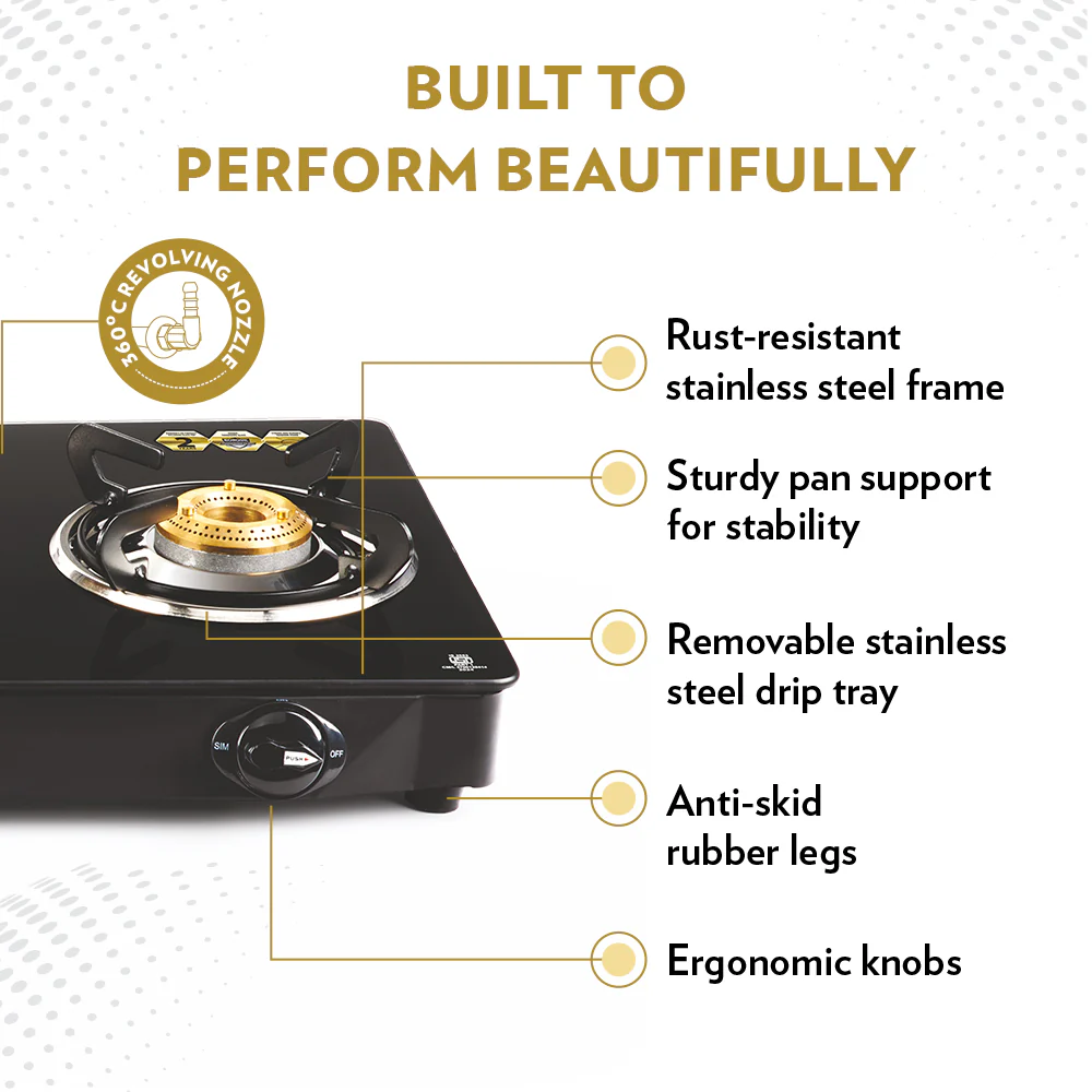 Magnum Pro Glass-top Gas stove - Image 4