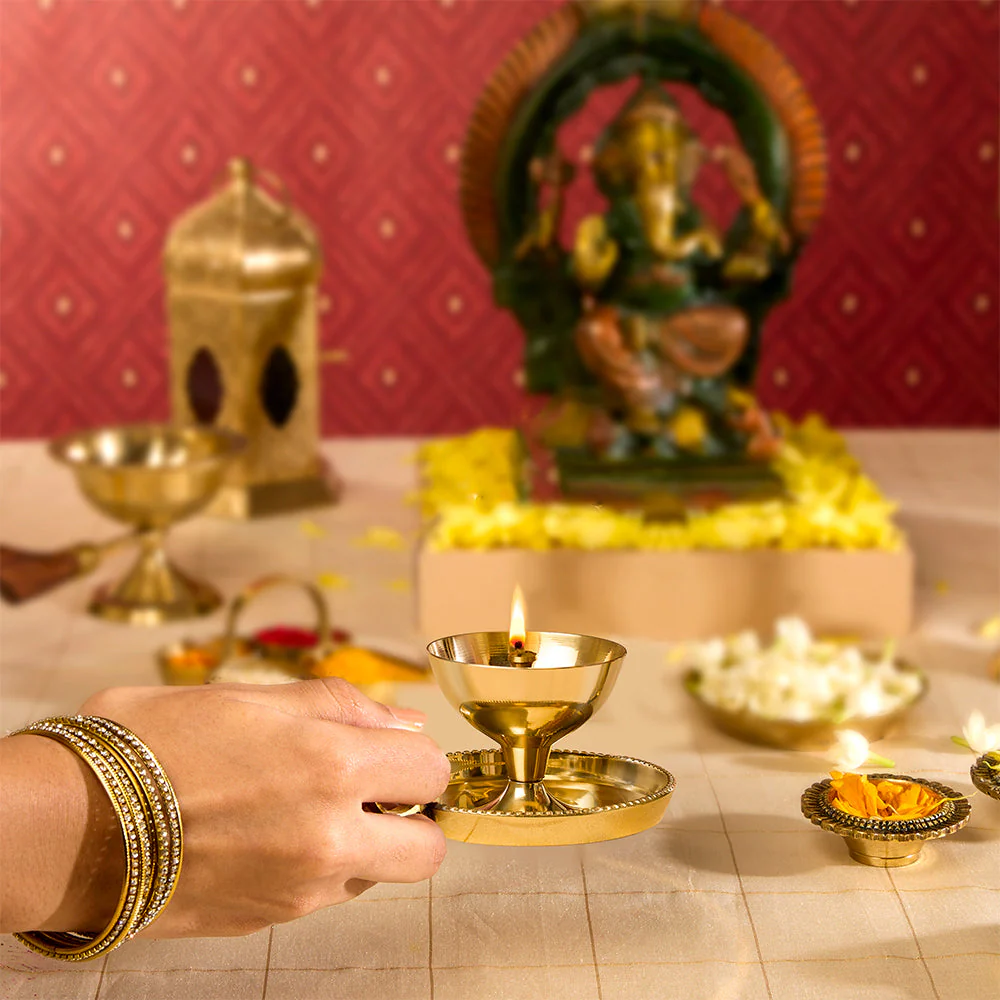 Borosil Mangal Akhand Diya, Medium - Image 15