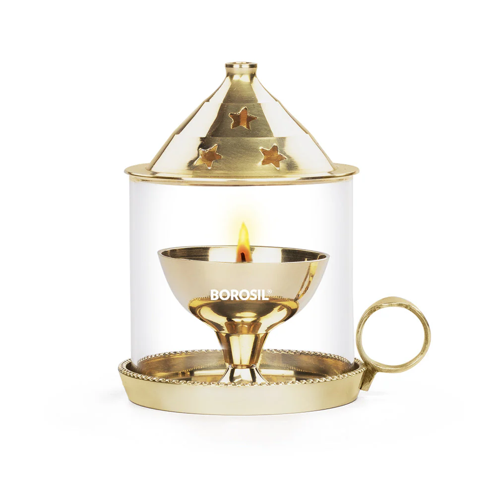 Borosil Mangal Akhand Diya, Medium - Image 4