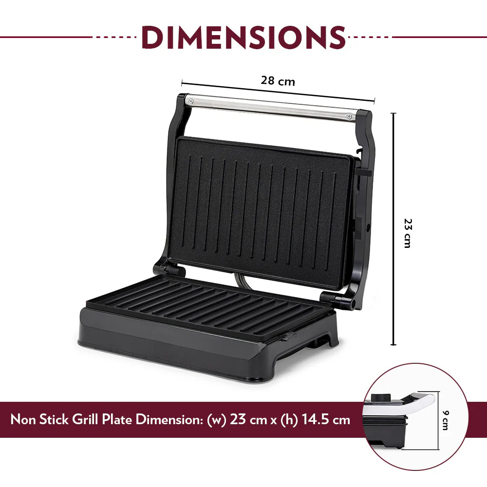 Meta Prime Grill Sandwich Maker - Image 3
