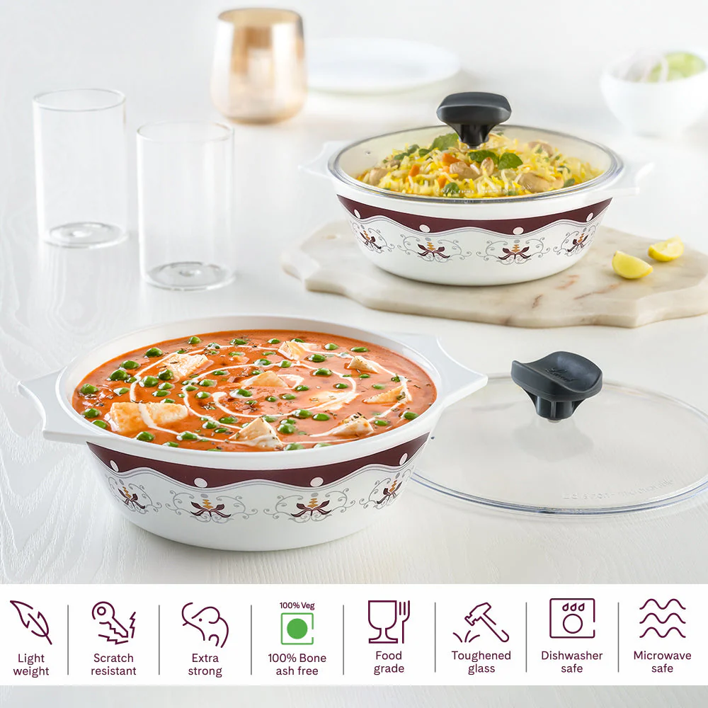 Home Chef Set-Buy Inner Lid Pressure Cooker & Get Casseroles with Lid Free Worth ₹ 1,499/- - Image 7