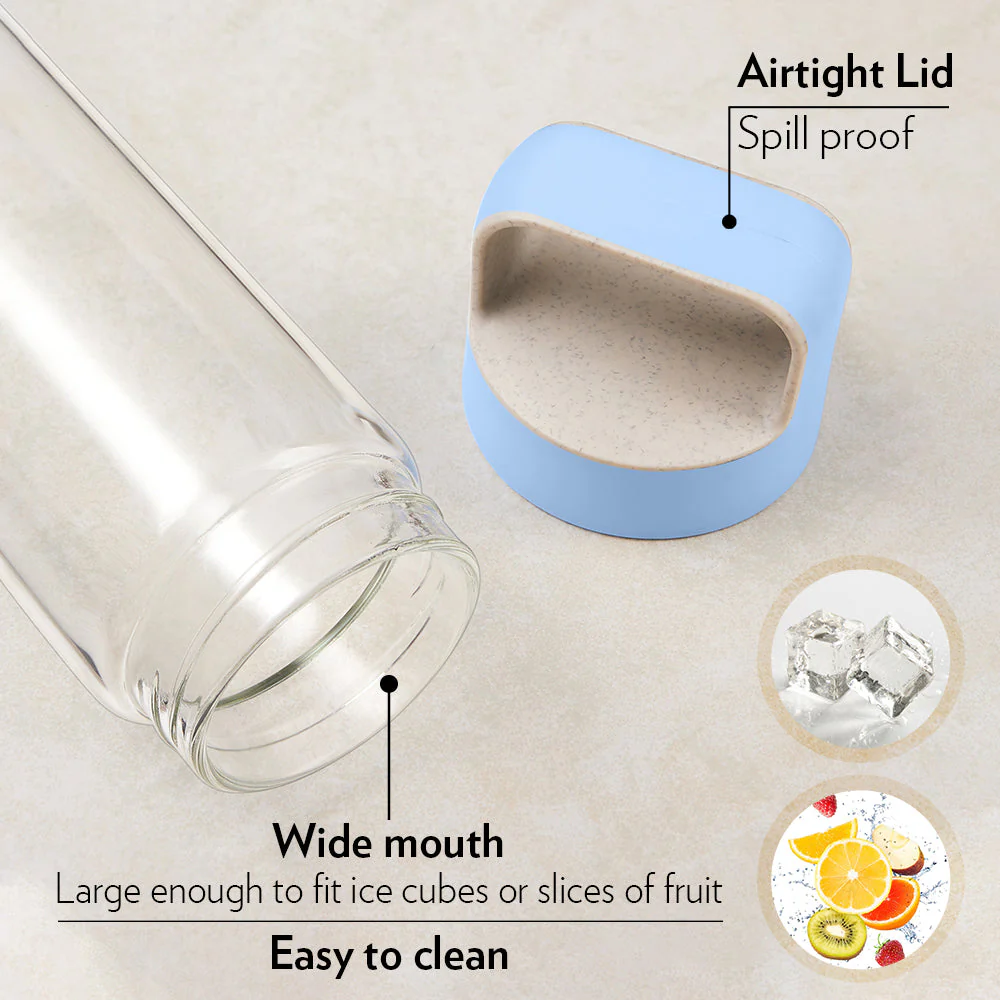 Neo Borosilicate Clear Glass Bottle - Image 5