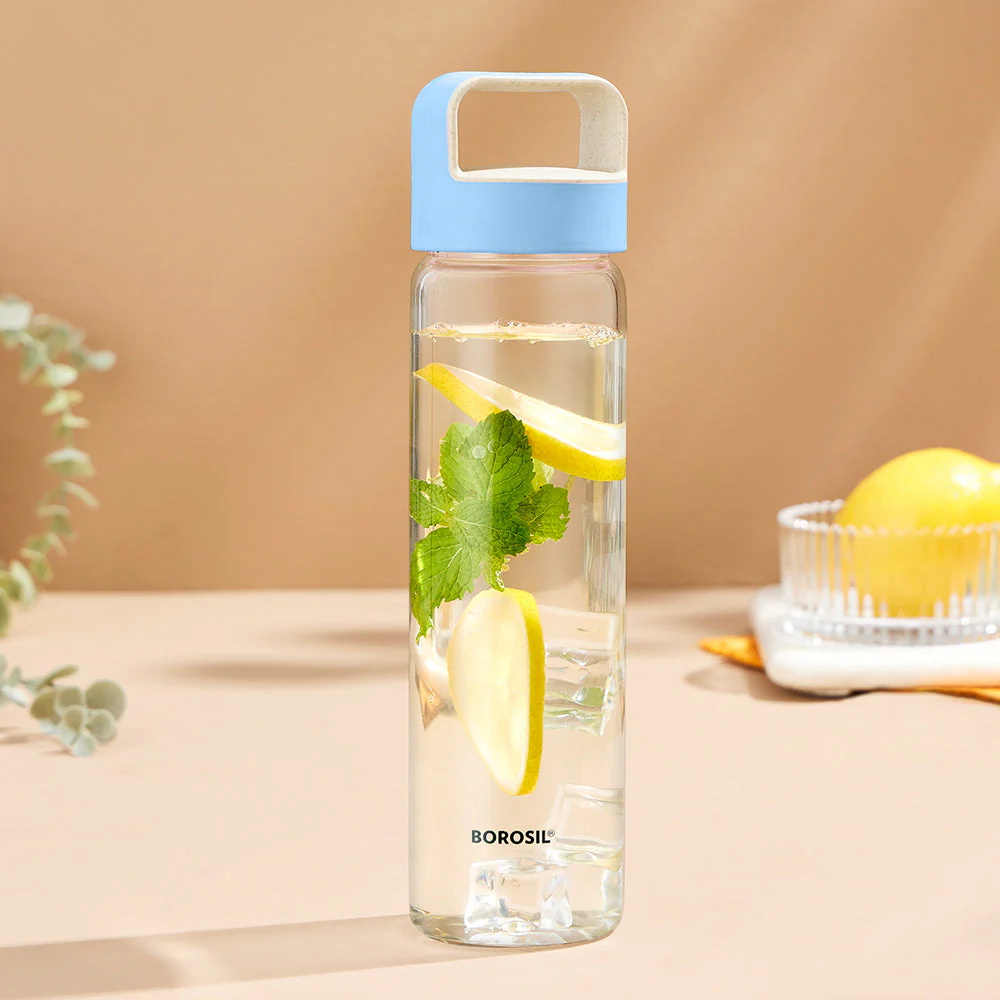 Personalised Neo Borosilicate Clear Glass Bottle - Image 2