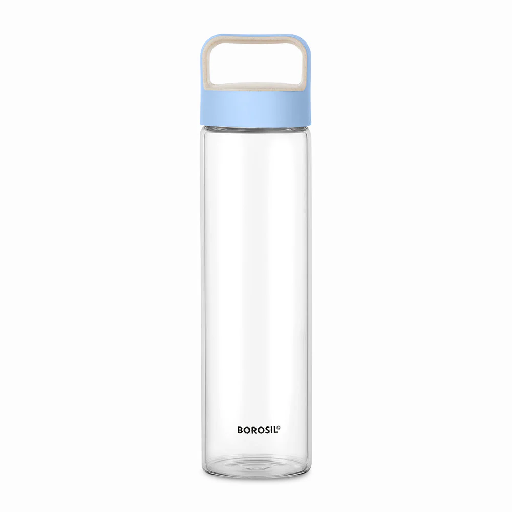 Personalised Neo Borosilicate Clear Glass Bottle - Image 3