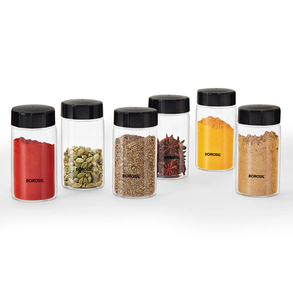 Neo Fridge Proof Glass Spice Jars Set - Image 3