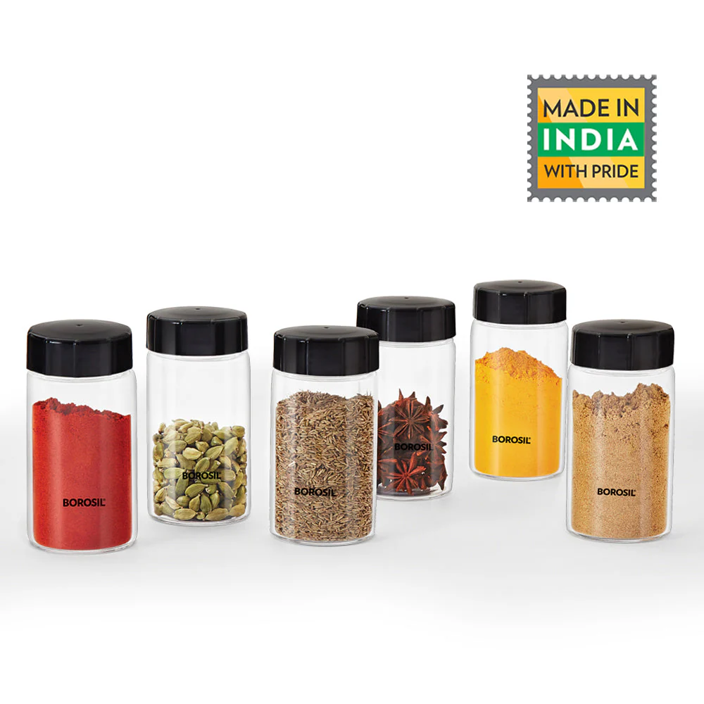 Neo Fridge Proof Glass Spice Jars Set - Image 6