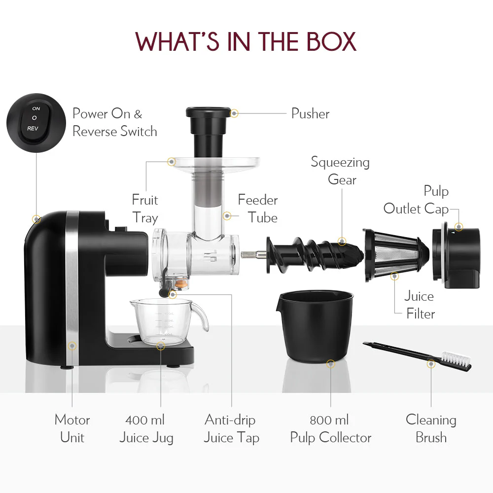 NutriRich Cold Press Juicer - Image 6