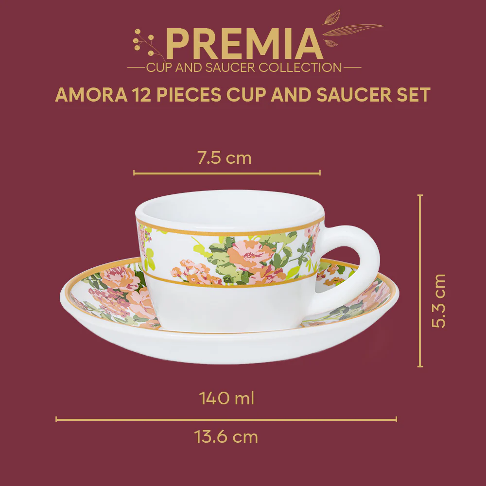 Larah Amora Cup n Saucer Set - Image 3