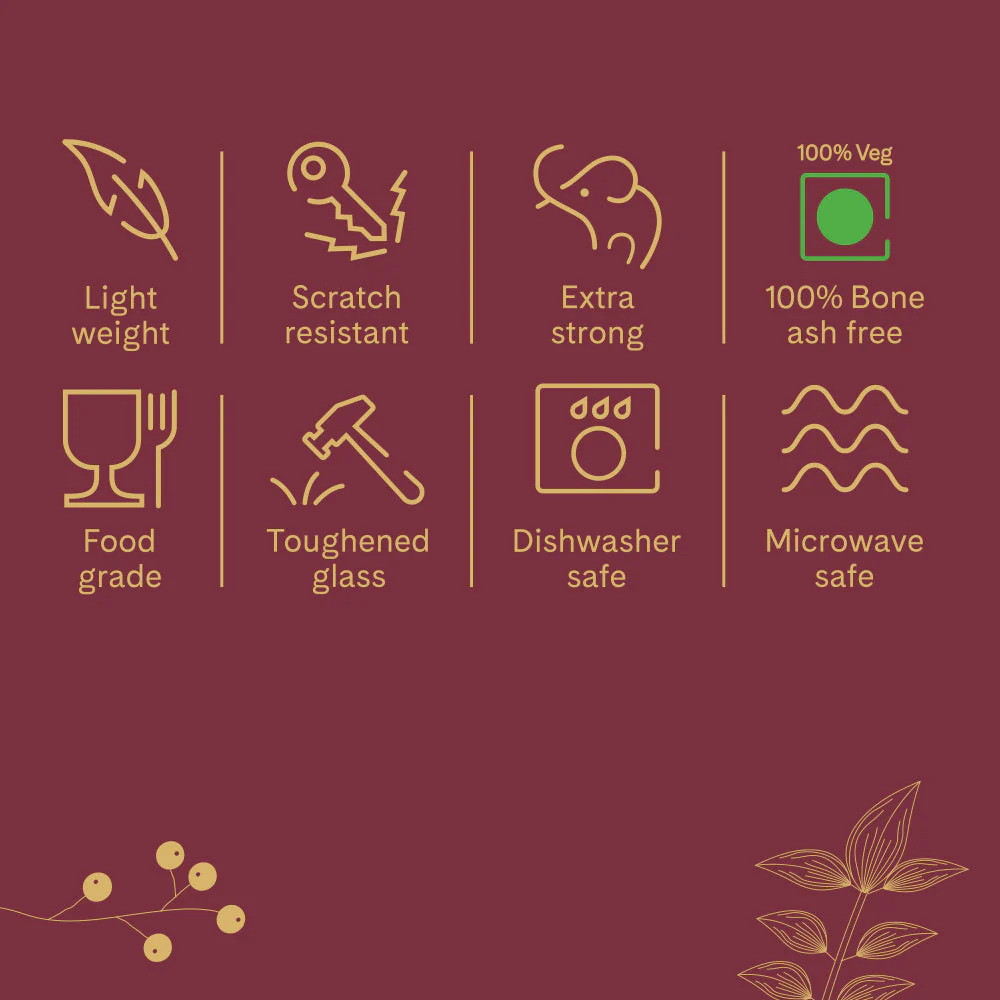 Larah Amora Dinner Set, 37 pc - Image 9