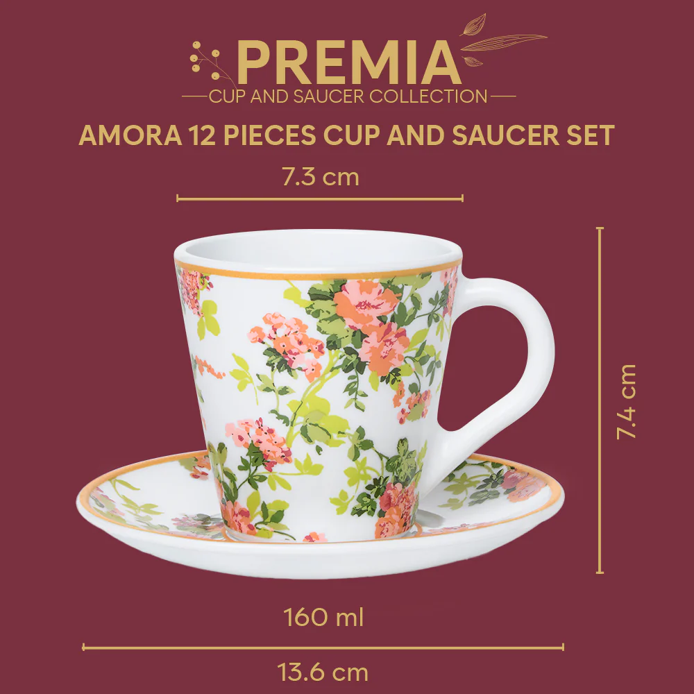 Larah Amora Mug n Saucer Set - Image 3