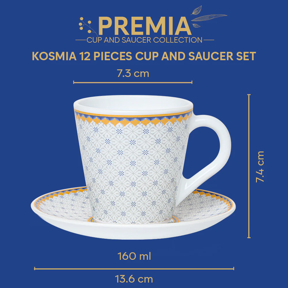 Larah Kosmia Mug n Saucer Set - Image 3