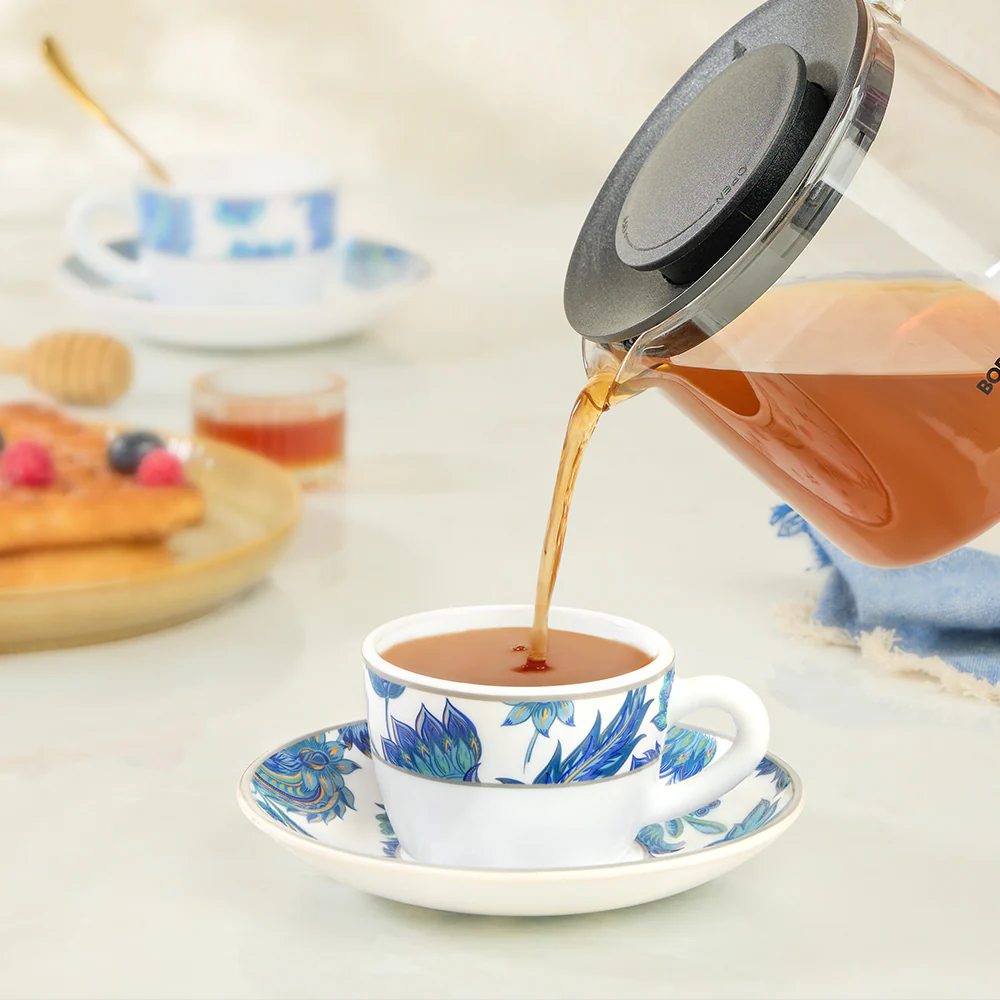 Larah New Iris Cup n Saucer Set - Image 5